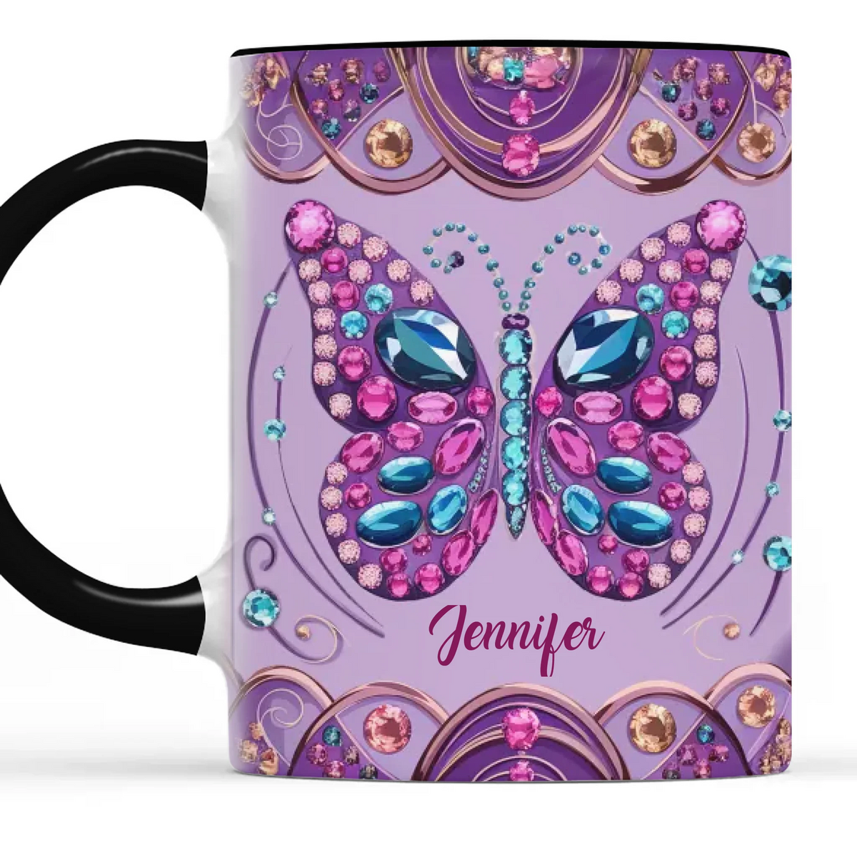 Idéal pour offrir à vos proches - Mug personnalisé avec effet gonflé 3D imprimé - Cadeau pour vous-même, vos meilleurs amis, vos frères et sœurs, les membres de votre famille