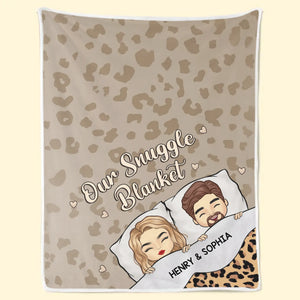 Enlacés l'un dans l'autre - Couverture personnalisée pour couple - Cadeau pour mari et femme, anniversaire