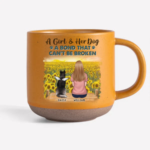 Les amis à fourrure sont les meilleurs compagnons - Mug en céramique imprimé personnalisé pour chien - Cadeau pour les propriétaires et les amoureux des animaux
