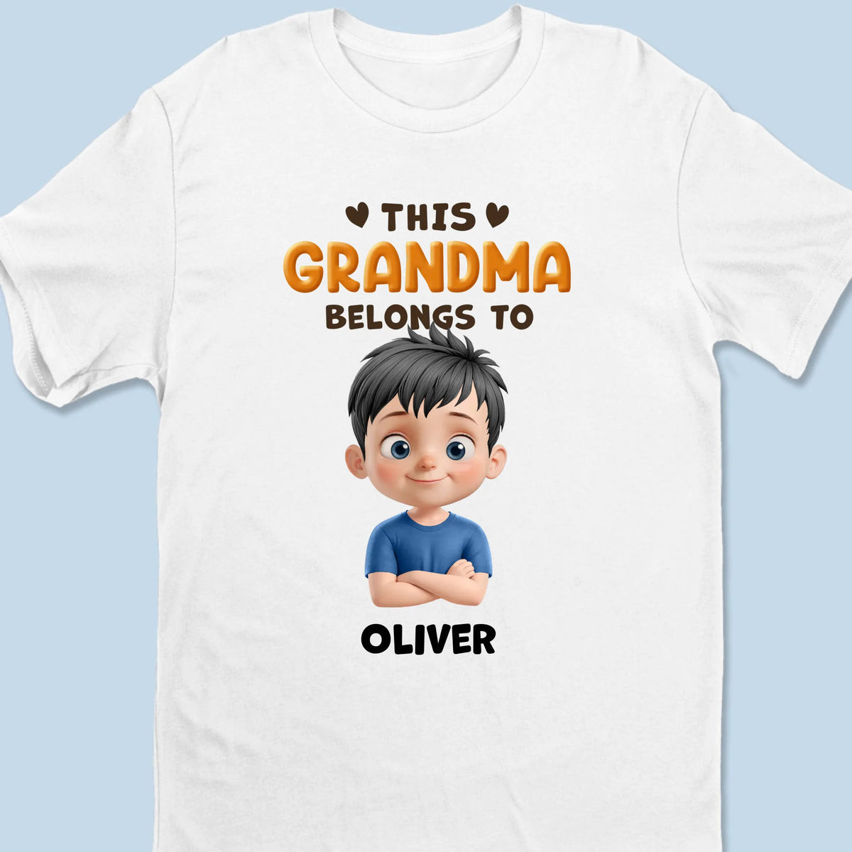 Pour la femme qui nous donne tout - T-shirt unisexe personnalisé pour la famille, T-shirt premium, sweat à capuche - Cadeau de fête des mères pour maman, grand-mère