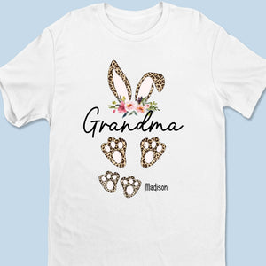 La maison est là où se trouve grand-mère - T-shirt unisexe personnalisé pour la famille, t-shirt premium, sweat à capuche - Cadeau de Pâques pour maman et grand-mère