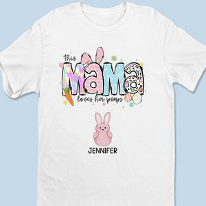 Petits lapins, grand amour ! T-shirt unisexe personnalisé pour la famille, haut de gamme, sweat à capuche ! Cadeau de Pâques pour maman et grand-mère
