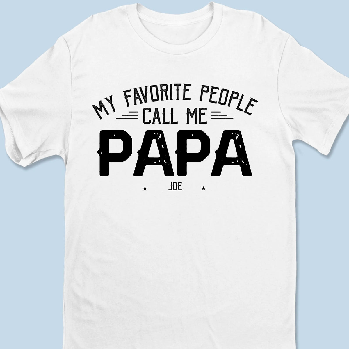 Être papa est ma plus grande bénédiction - T-shirt unisexe personnalisé pour la famille, T-shirt premium, sweat à capuche - Cadeau de fête des pères pour papa, grand-père