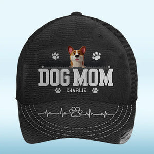 Mon cœur appartient à mon chien - Casquette personnalisée pour chien, casquette classique à imprimé intégral - Cadeau pour les propriétaires d'animaux et les amoureux des animaux
