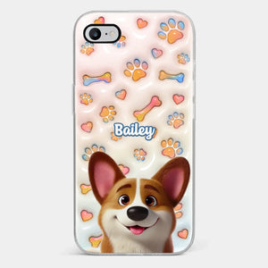 Every Tail Tells A Story - Dog Personalized Custom 3D Inflated Effect Printed Clear Phone Case - Gift For Pet Owners, Pet Lovers