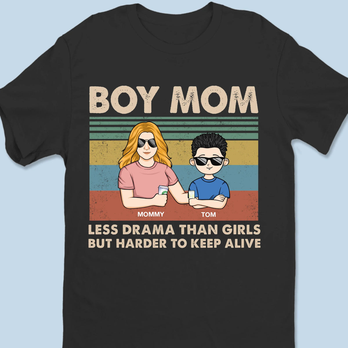 Coordinateur du chaos - T-shirt unisexe personnalisé pour la famille, haut de gamme, sweat à capuche - Fête des Mères, cadeau pour maman