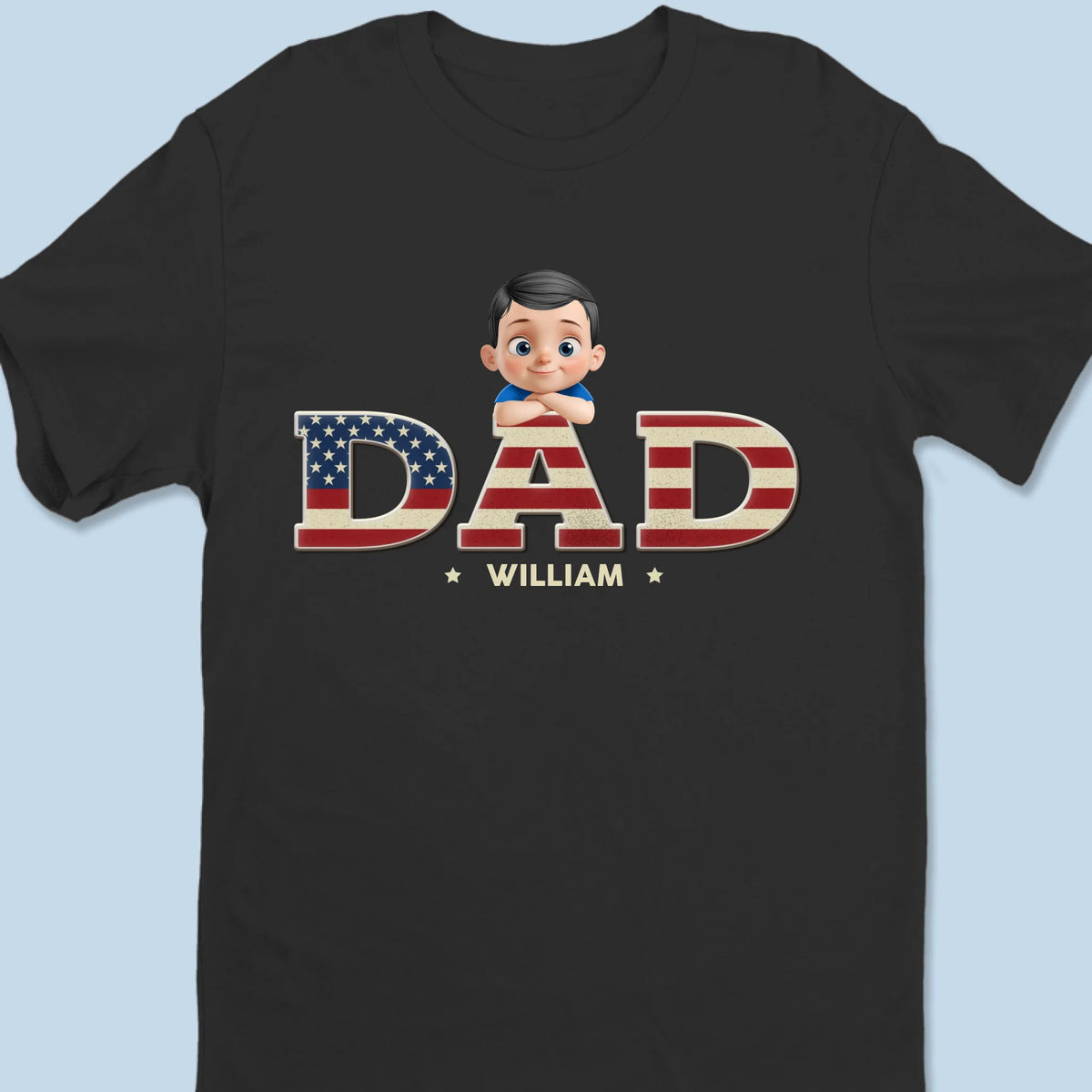 T-shirt unisexe personnalisé, haut de gamme, sweat à capuche, pour la fête des pères, cadeau pour papa.