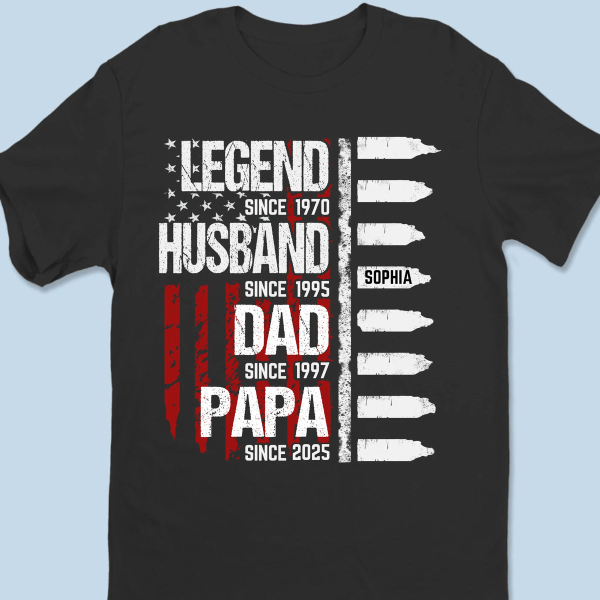 Élever des légendes, un petit-enfant à la fois - T-shirt unisexe personnalisé pour la famille, t-shirt premium, sweat à capuche - Fête des pères, cadeau pour papa, grand-père