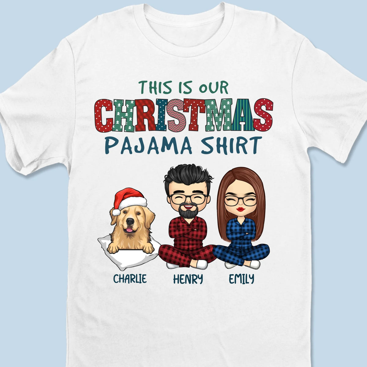 Ambiance chaleureuse pour Noël ! T-shirt unisexe personnalisé pour chien et chat, haut de gamme, sweat à capuche ! Cadeau de Noël pour les propriétaires et les amoureux des animaux.