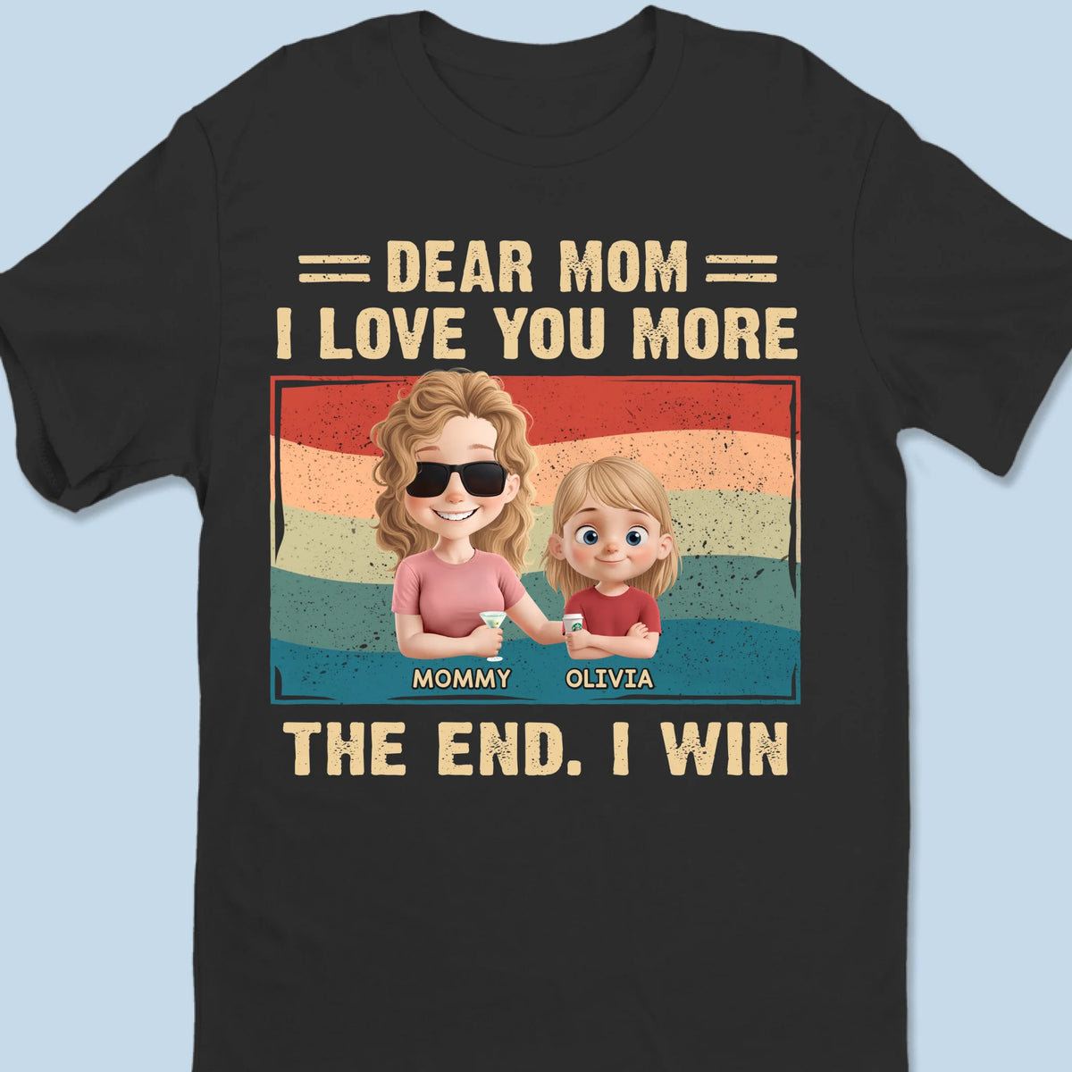 T-shirt unisexe personnalisé pour mamans certifiées - Cadeau pour maman - Fête des Mères