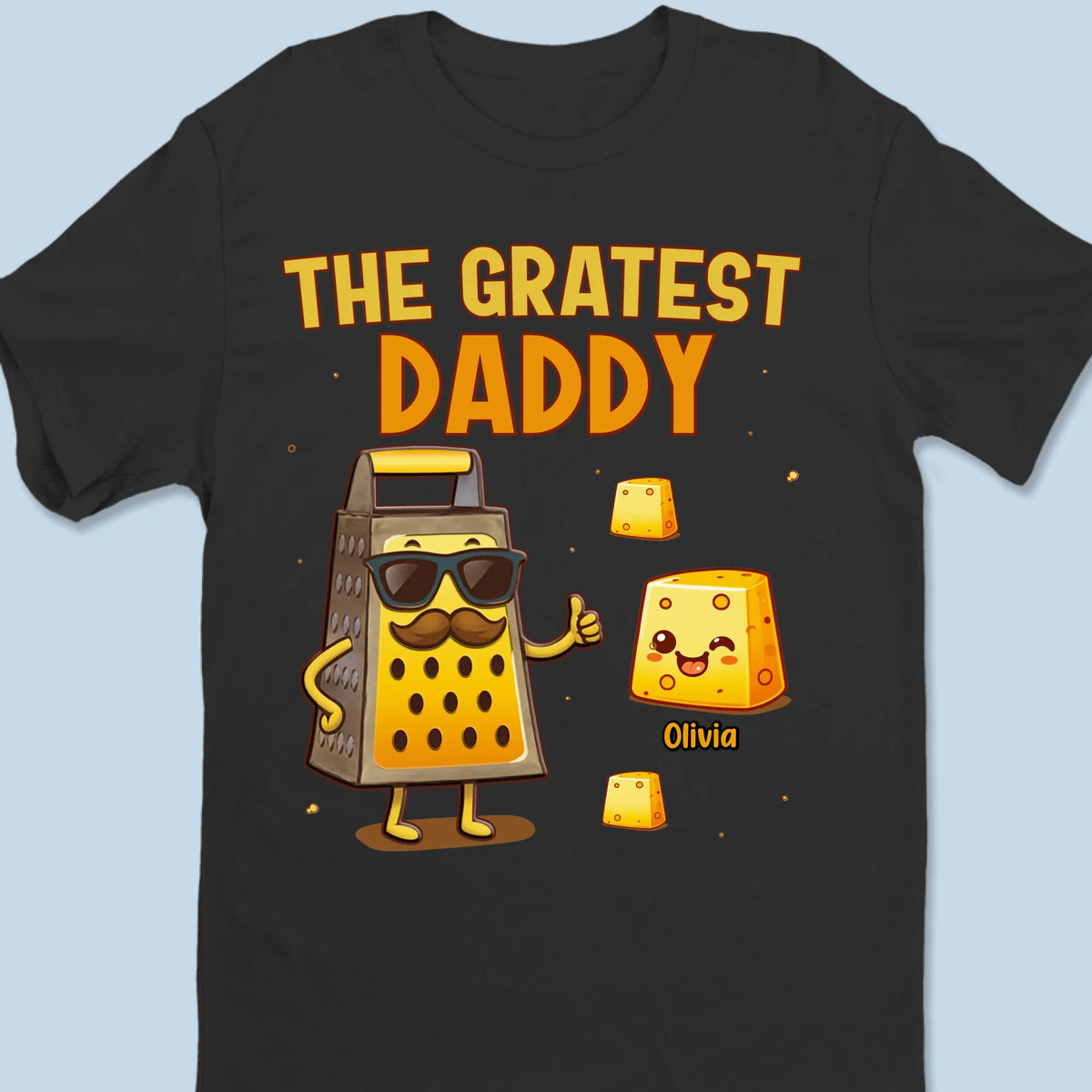 Le papa le plus génial - T-shirt unisexe personnalisé pour la famille, t-shirt premium, sweat à capuche - Fête des pères, cadeau pour papa, grand-père