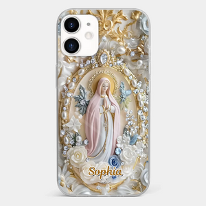 In Love And Faith - Coque de téléphone personnalisée avec effet gonflable 3D - Cadeau pour vous-même, vos meilleurs amis, vos frères et sœurs, votre famille