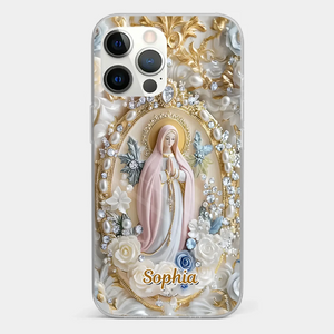 In Love And Faith - Coque de téléphone personnalisée avec effet gonflable 3D - Cadeau pour vous-même, vos meilleurs amis, vos frères et sœurs, votre famille