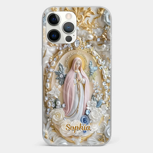 In Love And Faith - Coque de téléphone personnalisée avec effet gonflable 3D - Cadeau pour vous-même, vos meilleurs amis, vos frères et sœurs, votre famille