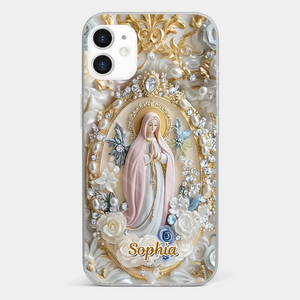 In Love And Faith - Coque de téléphone personnalisée avec effet gonflable 3D - Cadeau pour vous-même, vos meilleurs amis, vos frères et sœurs, votre famille