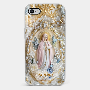 In Love And Faith - Coque de téléphone personnalisée avec effet gonflable 3D - Cadeau pour vous-même, vos meilleurs amis, vos frères et sœurs, votre famille