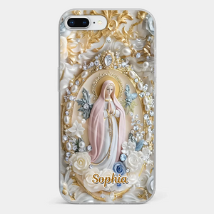 In Love And Faith - Coque de téléphone personnalisée avec effet gonflable 3D - Cadeau pour vous-même, vos meilleurs amis, vos frères et sœurs, votre famille