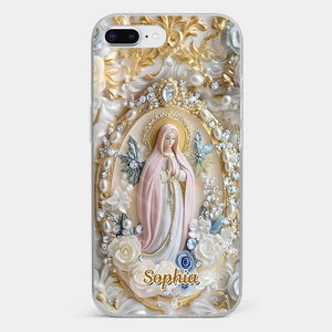 In Love And Faith - Coque de téléphone personnalisée avec effet gonflable 3D - Cadeau pour vous-même, vos meilleurs amis, vos frères et sœurs, votre famille