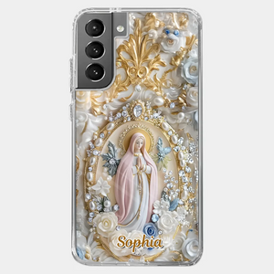 In Love And Faith - Coque de téléphone personnalisée avec effet gonflable 3D - Cadeau pour vous-même, vos meilleurs amis, vos frères et sœurs, votre famille