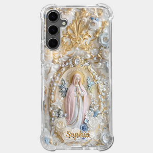 In Love And Faith - Coque de téléphone personnalisée avec effet gonflable 3D - Cadeau pour vous-même, vos meilleurs amis, vos frères et sœurs, votre famille