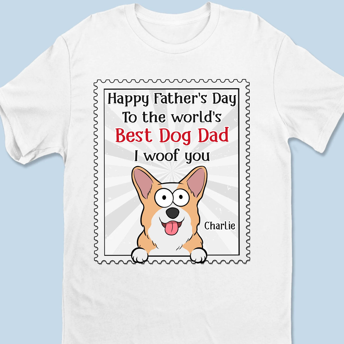 Duo « Meilleur chien, meilleur papa » - T-shirt unisexe personnalisé pour chien, t-shirt premium, sweat à capuche - Cadeau pour la fête des pères, papa, propriétaires d'animaux, amoureux des animaux