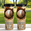 Custom Kids 30oz Tumbler With Handle - Personalized Back To School Gifts For Kids - Swing Hard, Play Like Pros