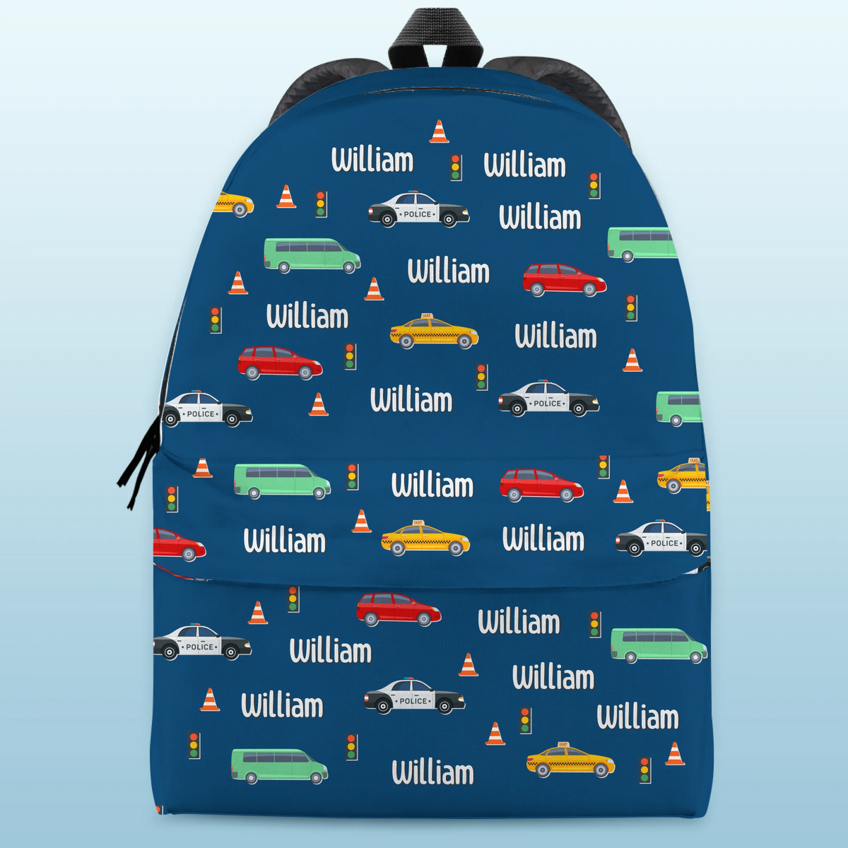 Sac à dos personnalisé pour enfants - Cadeaux de rentrée scolaire personnalisés pour enfants - Tous les chemins mènent au plaisir