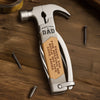 Built With Love, Dad - Family Personalized Custom Multi Tool Hammer - Father's Day, Gift For Dad, Grandpa