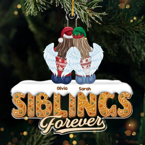 Custom Acrylic Ornament - Personalized Christmas Birthday Gifts For Brother, Sister - You Keep Me Grounded