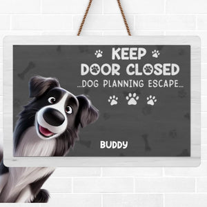 Pattes moelleuses, maison heureuse - Panneau en bois personnalisé pour chien et chat - Cadeau de pendaison de crémaillère pour propriétaires et amoureux des animaux