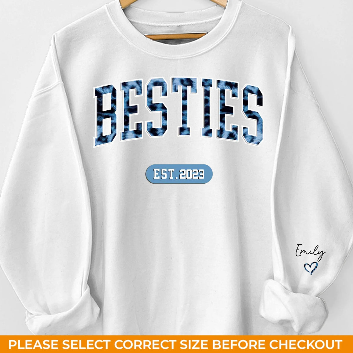 Je compte sur ta mémoire pour me souvenir de mon passé - Sweat-shirt unisexe personnalisé avec motif sur la manche - Cadeau pour meilleures amies, meilleures amies, sœurs
