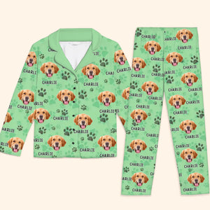 Photo personnalisée « Mon meilleur ami a quatre pattes » - Pyjama personnalisé pour chien et chat - Cadeau de Noël pour propriétaires et amoureux des animaux