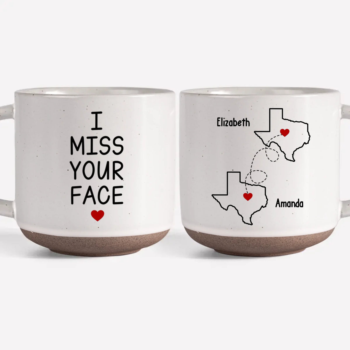 Il n'y a jamais trop loin pour prendre le thé ensemble - Mug en céramique personnalisé imprimé pour meilleure amie - Cadeau de Noël pour meilleures amies, meilleures amies, sœurs
