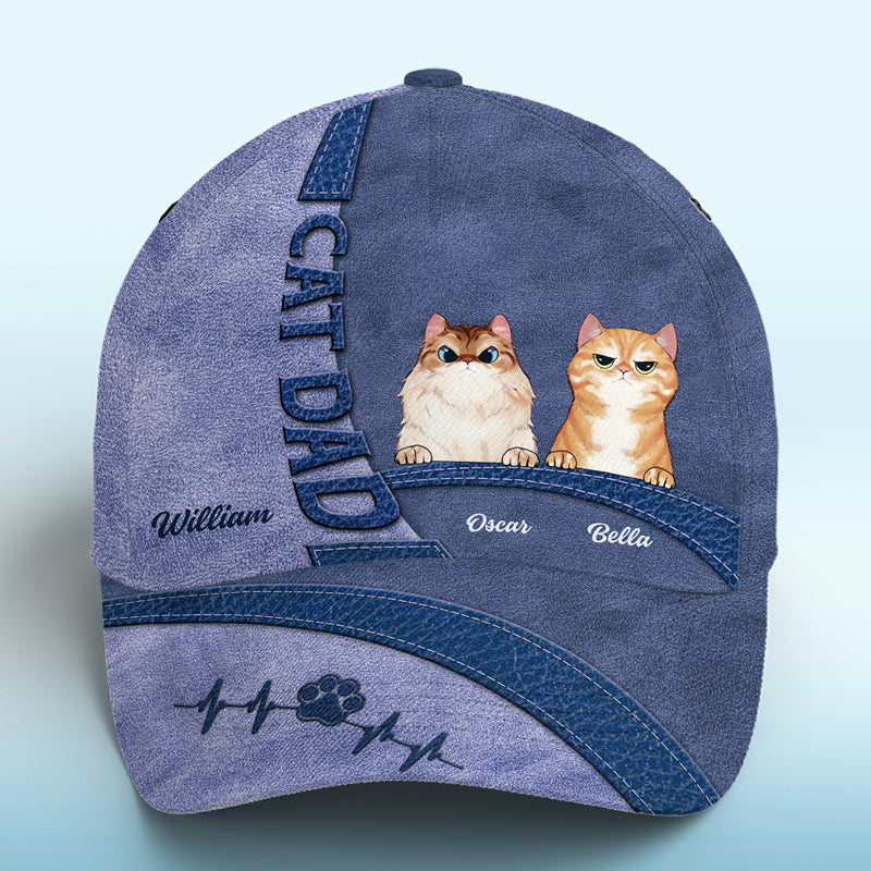 La vie est meilleure avec un chien ! Casquette personnalisée pour chien, imprimé intégral, cadeau pour les propriétaires et les amoureux des animaux.