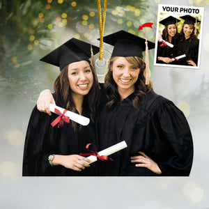 Photo personnalisée Le meilleur reste à venir - Ornement personnalisé personnalisé - Forme personnalisée en acrylique - Cadeau de Noël, cadeau de remise de diplôme