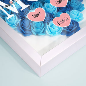 Mes personnes préférées m'appellent maman - Boîte à fleurs personnalisée pour la famille - Fête des mères, cadeau pour maman, grand-mère