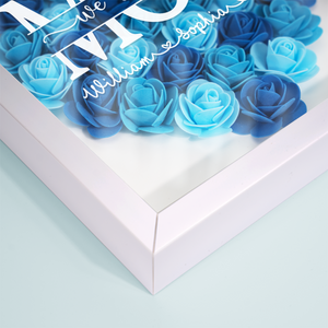 Maman, je t'aime - Boîte à fleurs personnalisée pour la famille - Cadeau pour la fête des mères, maman, grand-mère