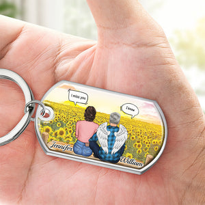 Toujours dans mon esprit, pour toujours dans mon cœur - Porte-clés personnalisé
