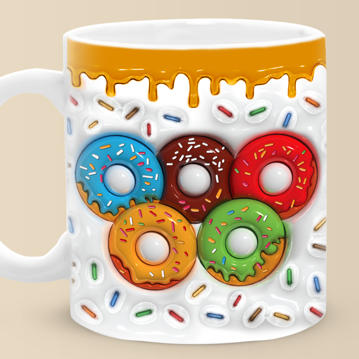 Never Put An Age Limit On Your Dreams - Olympics 3D Inflated Effect Printed Mug - Olympics Vacation, Gift For Family Members, Best Friends