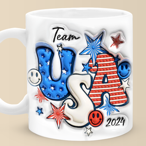 La passion avant tout et tout se mettra en place - Mug imprimé effet gonflable 3D des Jeux olympiques - Vacances olympiques, cadeau pour les membres de la famille, les meilleurs amis
