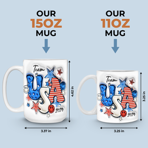 La passion avant tout et tout se mettra en place - Mug imprimé effet gonflable 3D des Jeux olympiques - Vacances olympiques, cadeau pour les membres de la famille, les meilleurs amis
