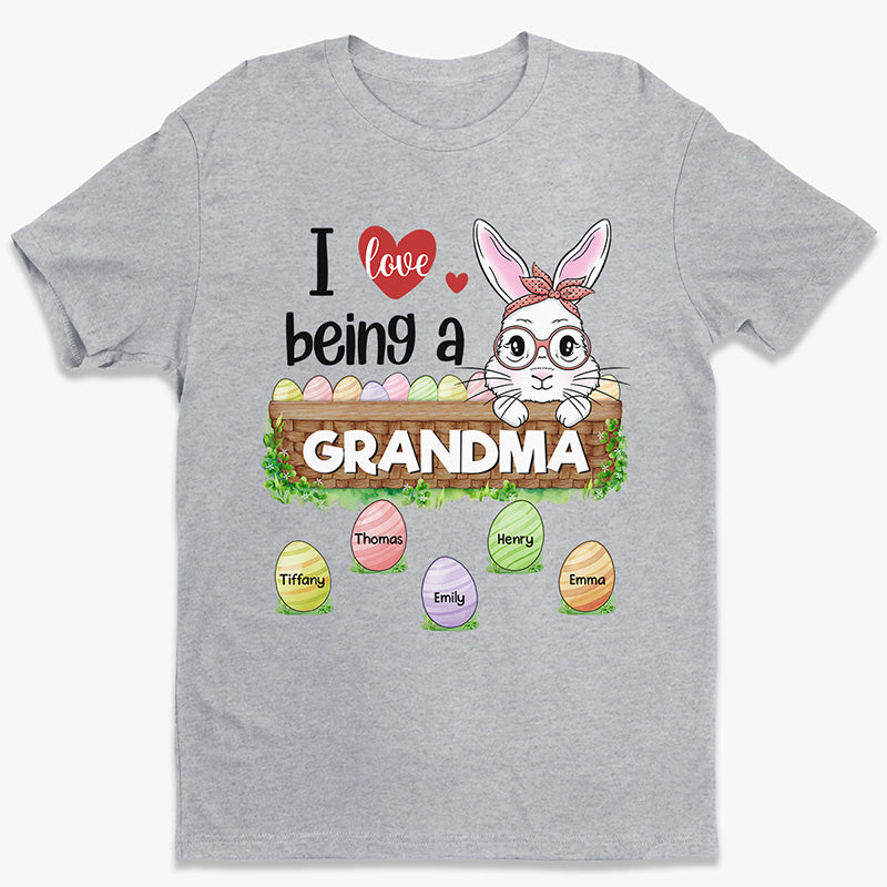 Être grand-mère est le meilleur métier - T-shirt, sweat à capuche et sweat-shirt unisexe personnalisé pour la famille - Cadeau pour grand-mère