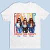 Let's Go Girls - T-shirt unisexe personnalisé pour meilleure amie - Vacances d'été, cadeau pour meilleure amie, meilleure amie, sœurs