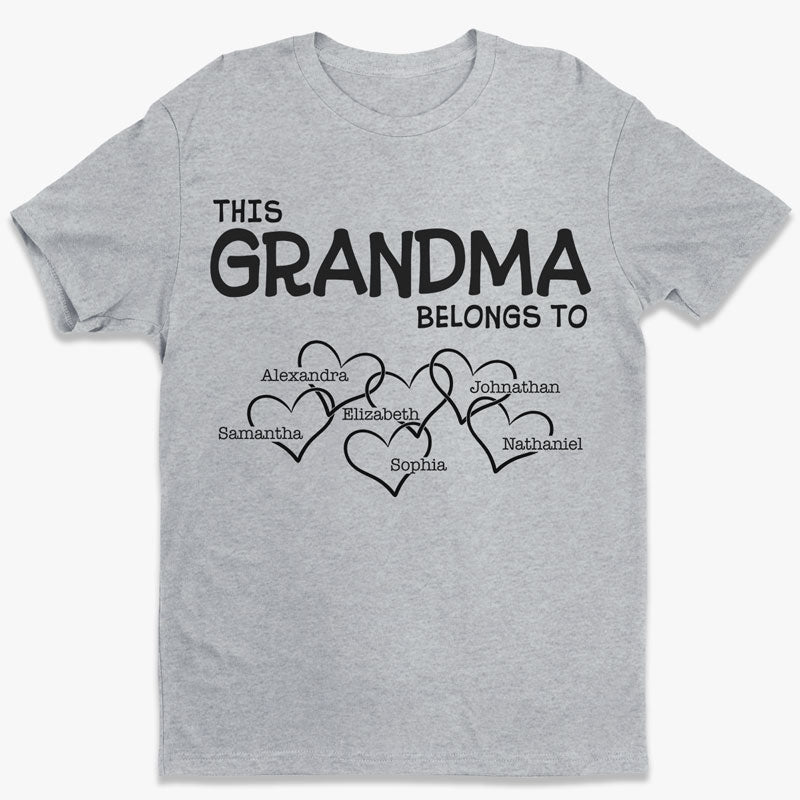 Life Is Better With Grandma - Family Personalized Custom Unisex T-shirt, Hoodie, Sweatshirt - Gift For Grandma