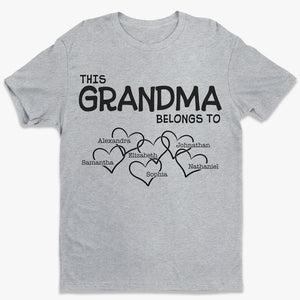 Life Is Better With Grandma - Family Personalized Custom Unisex T-shirt, Hoodie, Sweatshirt - Gift For Grandma