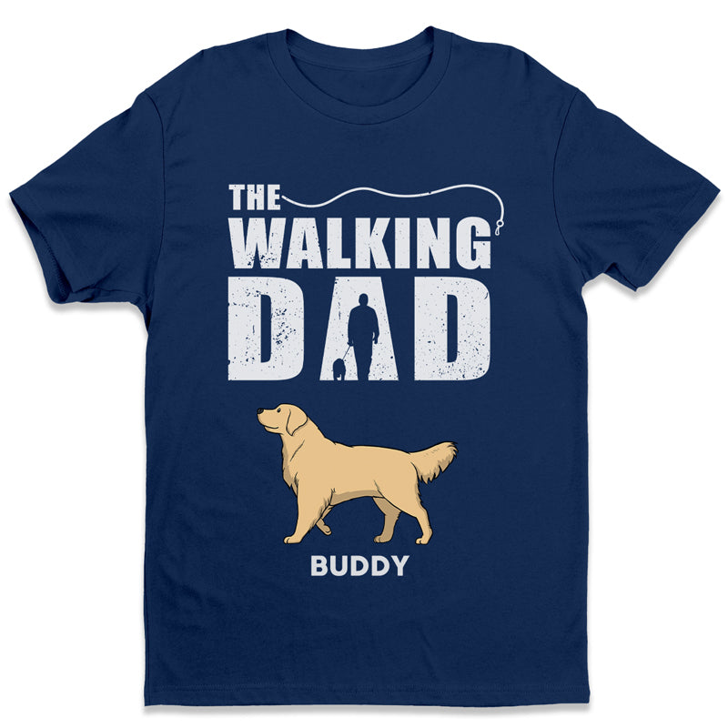 Les Parents Marcheurs - T-shirt, sweat à capuche et sweat-shirt unisexe personnalisé avec chien - Cadeau pour les propriétaires et les amoureux des animaux