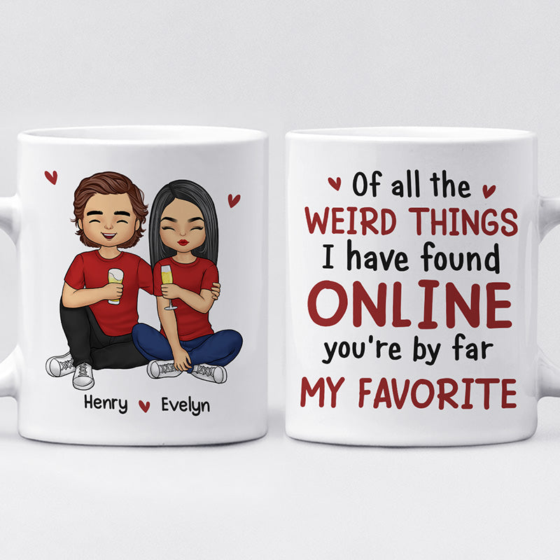 Je t'aime encore plus - Mug personnalisé pour couple - Cadeau pour mari et femme, anniversaire