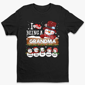 J'adore être grand-mère - T-shirt unisexe personnalisé, sweat à capuche, sweat-shirt - Cadeau de Noël pour maman, grand-mère, grand-père