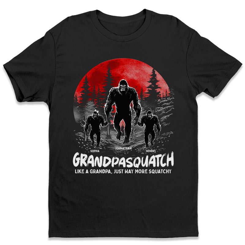 Comme un papa, juste plus accroupi - T-shirt unisexe personnalisé pour la famille, sweat à capuche, sweat-shirt - Cadeau de fête des pères, d'anniversaire pour papa, grand-père