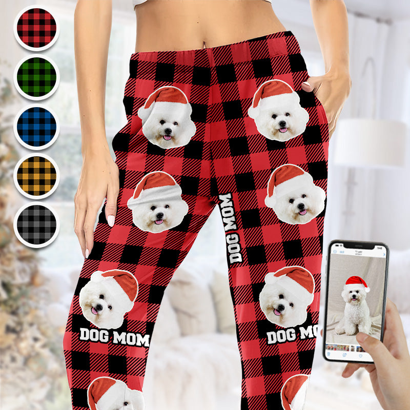 Pyjama personnalisé avec photo de visage pour chien - Cadeau de Noël pour les propriétaires et les amoureux des animaux